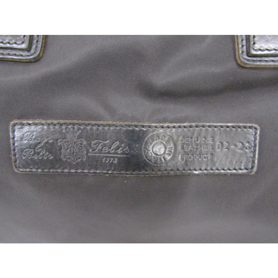 Felisi（フェリージ） 02-23 ブリーフBAG ブラック ハンドバッグ 