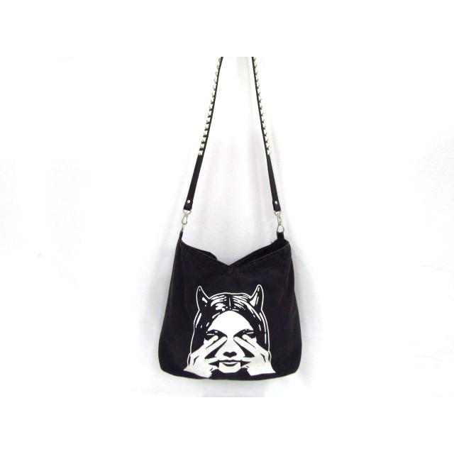 完売品　ヒステリックグラマー　SEE NO EVIL ショルダーバッグ HYSTERIC GLAMOUR（ヒステリックグラマー） ”SEE NO EVIL” スタッズ