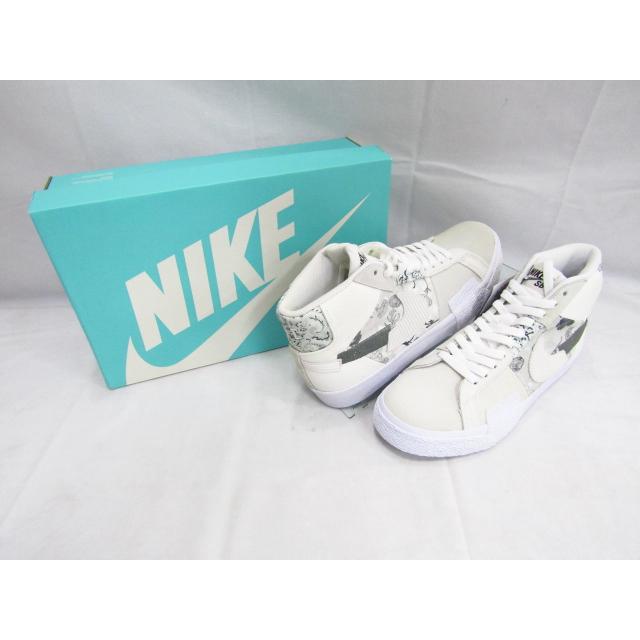 未使用 NIKE SB zoom Blazer Mid Edge ナイキ ブレーザー Floral White 