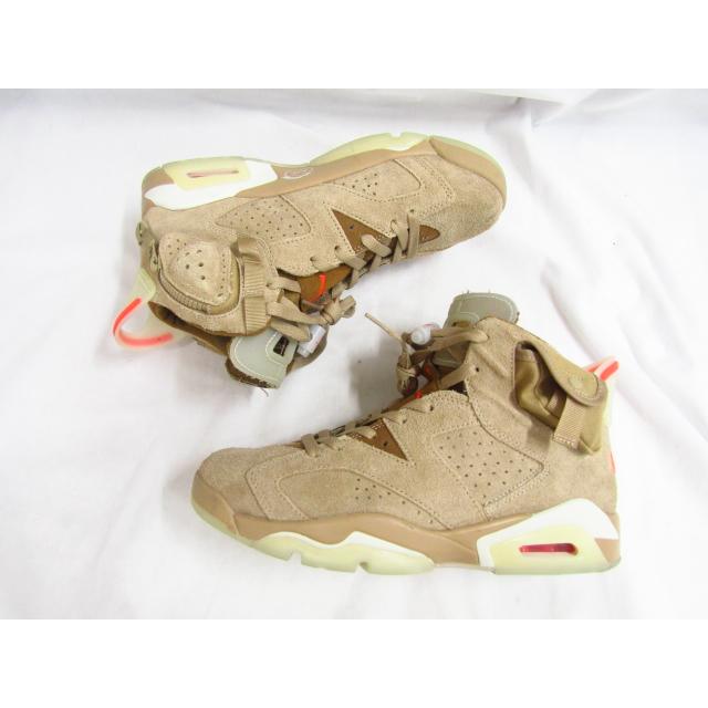 NIKE AIR JORDAN6 Retro SP × TRAVIS SCOTT BRITISH KHAKI DH0690-200 ナイキ 26.0cm BOX有り 中古品 ★130246｜thrift2nd｜02