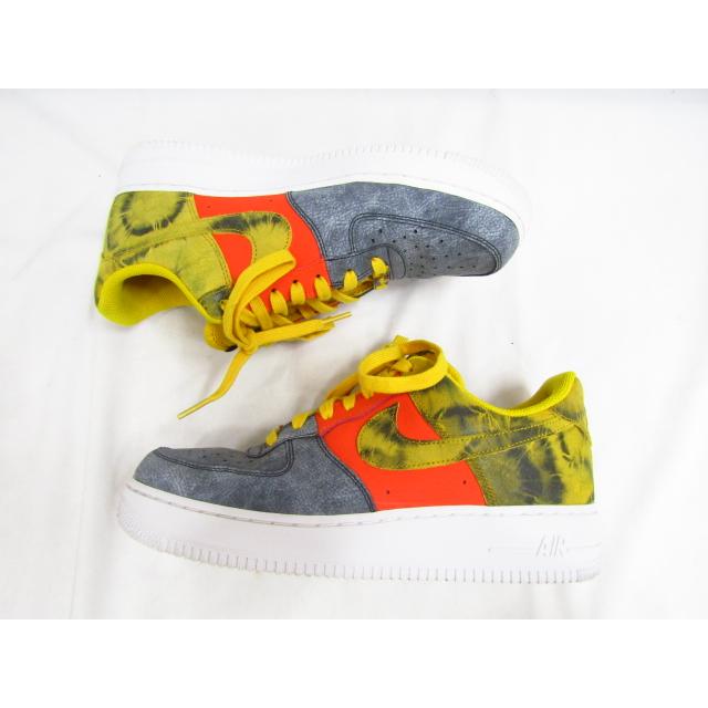 NIKE AIR Force1 Low '07 LV8 エアフォース TIE DYE DARK SULPHUR CZ0337-700 タイダイ ナイキ 27.0cm 中古品 ★130249｜thrift2nd｜02