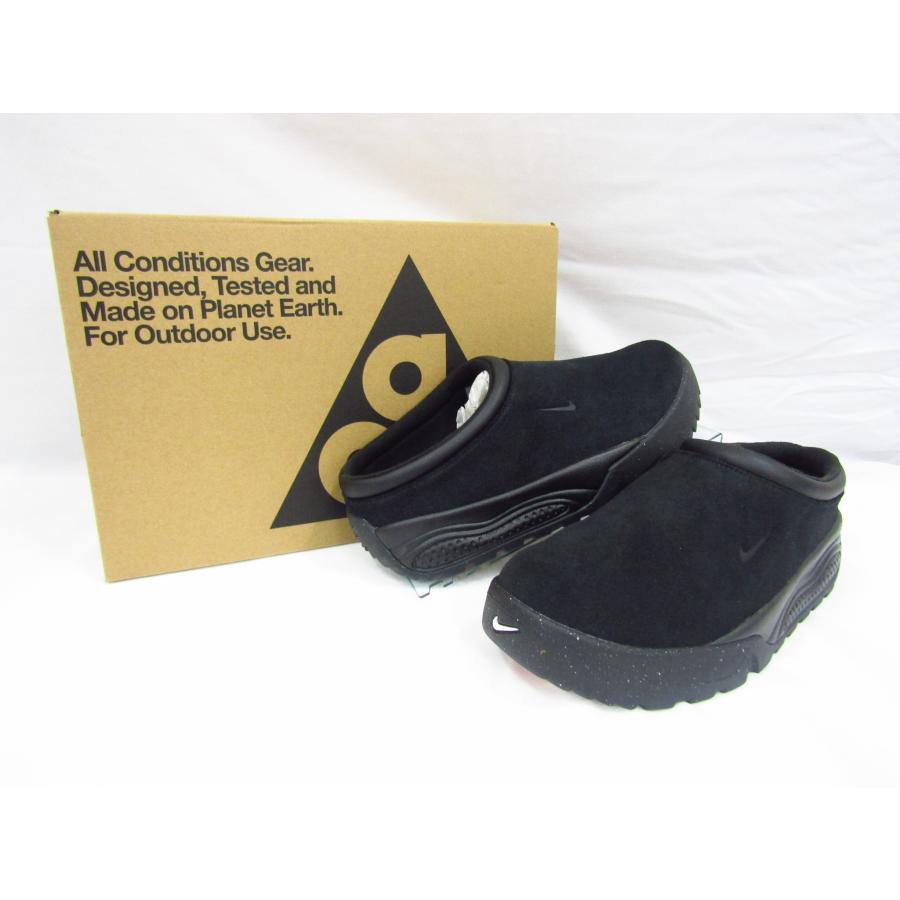 未使用 NIKE ACG Rufus BLACK FV2923-001 ナイキ スリッポン 26.5cm 