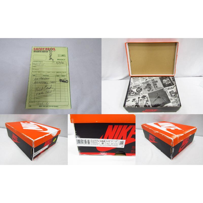 NIKE（ナイキ） 未使用 NIKE AIR JORDAN1 HIGH OG LOST&FOUND CHICAGO 