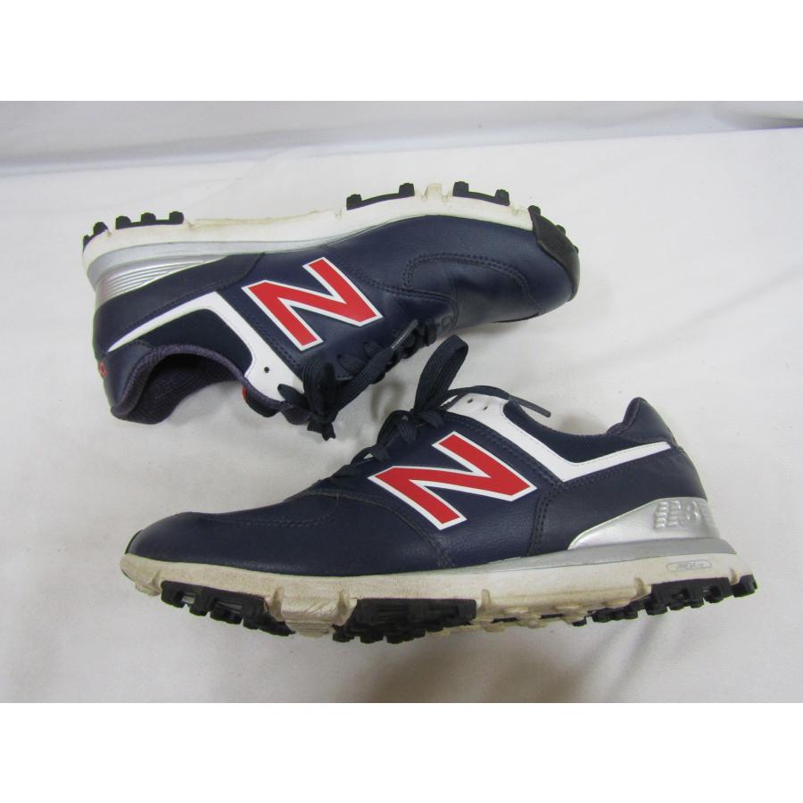 New Balance（ニューバランス） MGS574NR ネイビー 紺色 レッド 赤