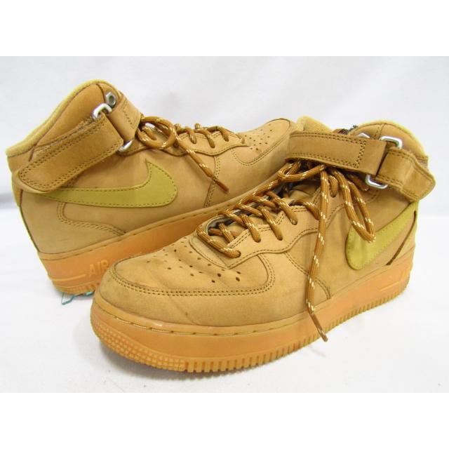 エア フォース 1 Nike Air Force Mid Flax DJ9158-200 ナイキ エア