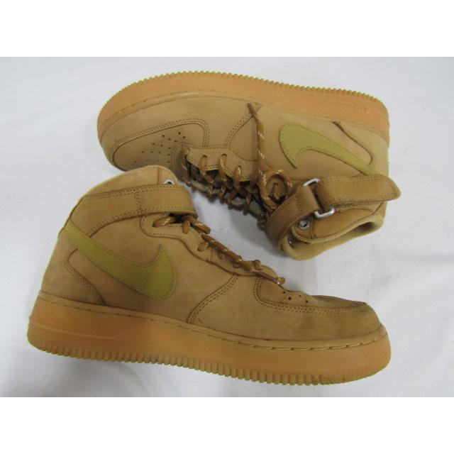エア フォース 1 Nike Air Force Mid Flax DJ9158-200 ナイキ エア