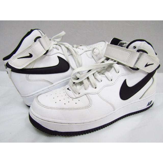 NIKE（ナイキ） Nike Air Force 1 Mid White/Black エアフォース1