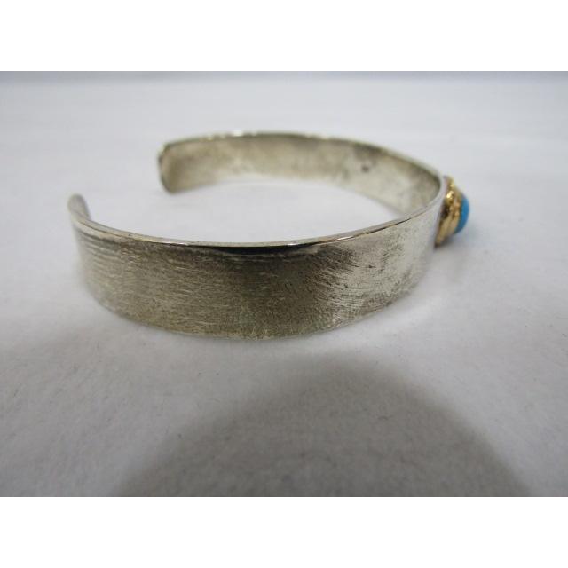 未使用 シルバーアクセサリー SILVER シルバー925 バングル ターコイズ
