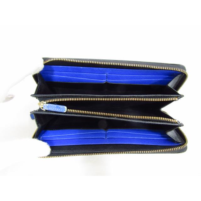 Paul Smith（ポール・スミス） レザージップロングウォレット ブラック