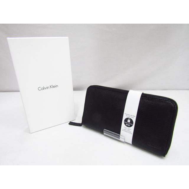 Calvin Klein（カルバン・クライン） 未使用 レザージップロング 