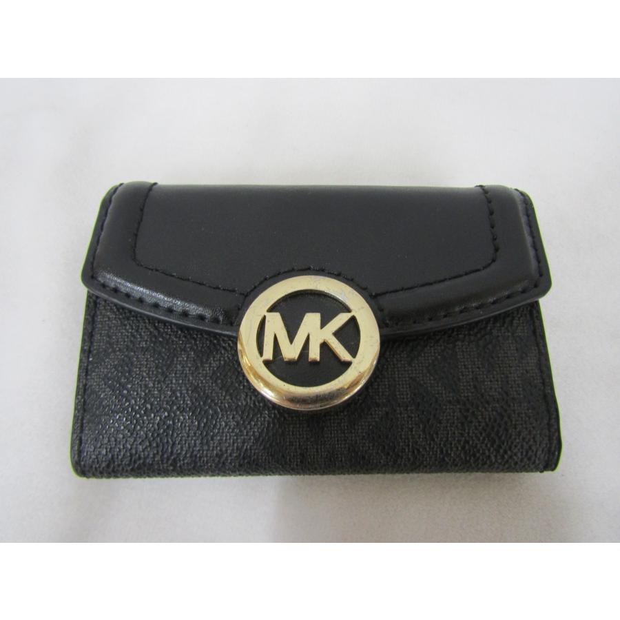 マイケルコース ロゴ キーケース ブラック MICHEAL KORS 新品 MICHAEL KORS（マイケルコース） シグネチャー 6連キーケース MKロゴ