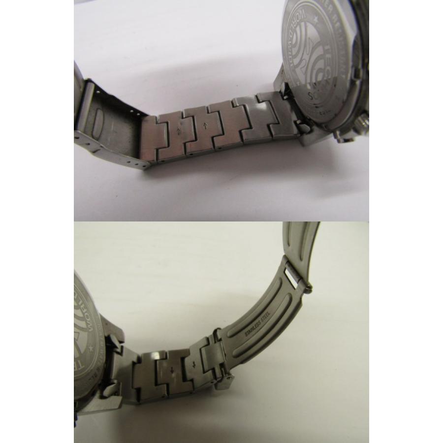 TECHNOS（テクノス） クロノグラフ腕時計 クォーツ ステンレススチール 