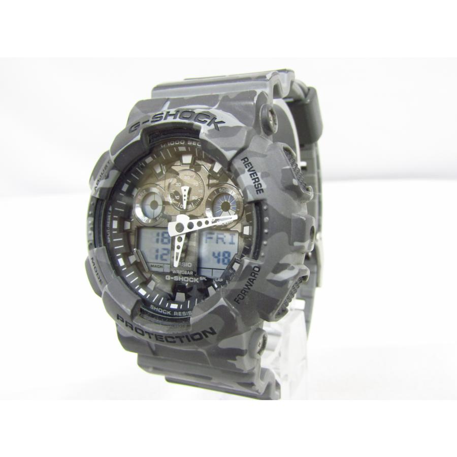 G-SHOCK CASIO GA-100CM カシオ ジーショック 迷彩 カモ柄 メンズ