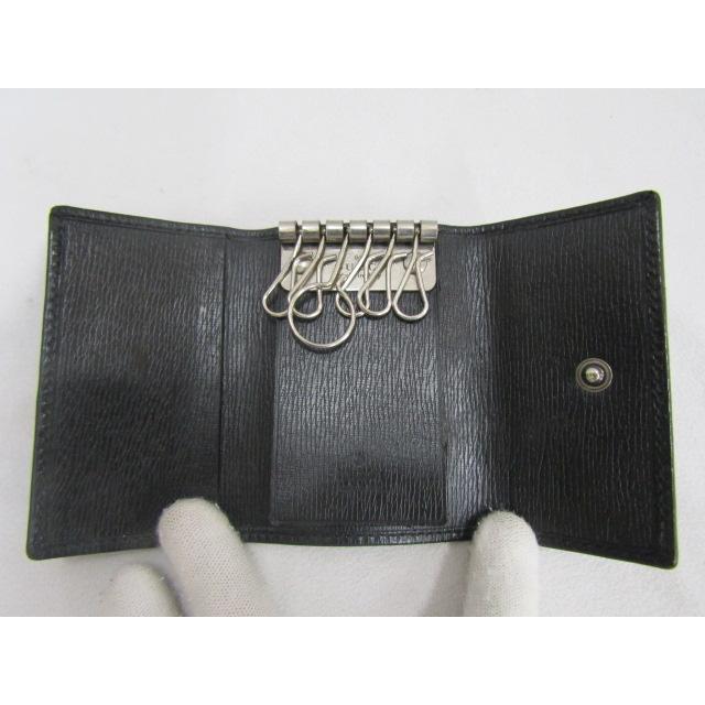 GUCCI（グッチ） 256337 6連レザーキーケース ブラック 付属品なし