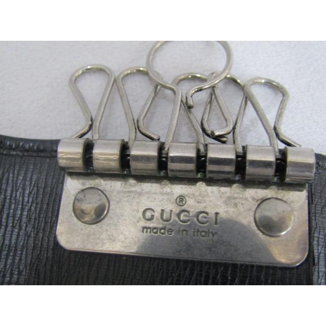 GUCCI（グッチ） 256337 6連レザーキーケース ブラック 付属品なし