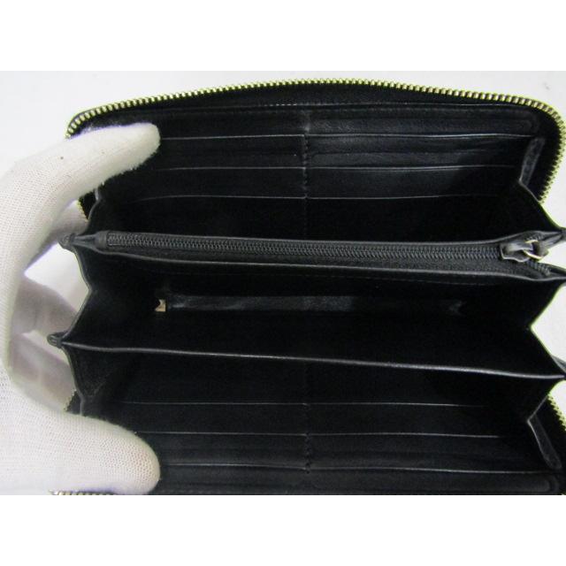 GUCCI（グッチ） GUCCI 307980 GG柄レザーロングウォレット ブラック