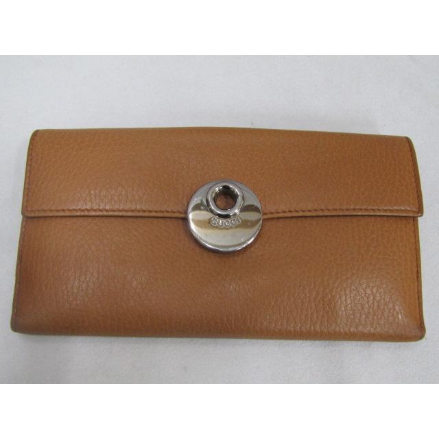 GUCCI（グッチ） GUCCI 231835 Wホックウォレット ブラウン BOX付き