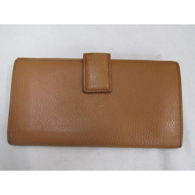 GUCCI（グッチ） GUCCI 231835 Wホックウォレット ブラウン BOX付き