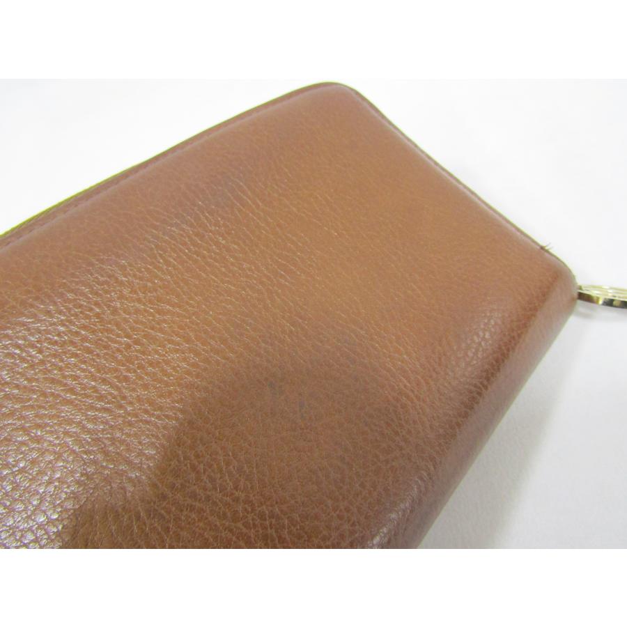 Cartier（カルティエ） レザーロングウォレット 長財布 ブラウン 茶色