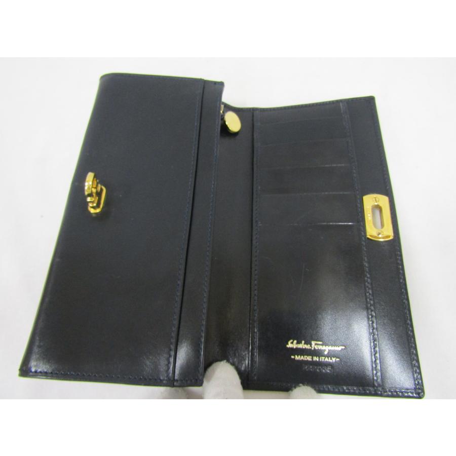 【極美品】 Salvatore Ferragamo 本革レザー長財布 FERRAGAMO（フェラガモ） Salvatore Ferragamo サルヴァトーレ