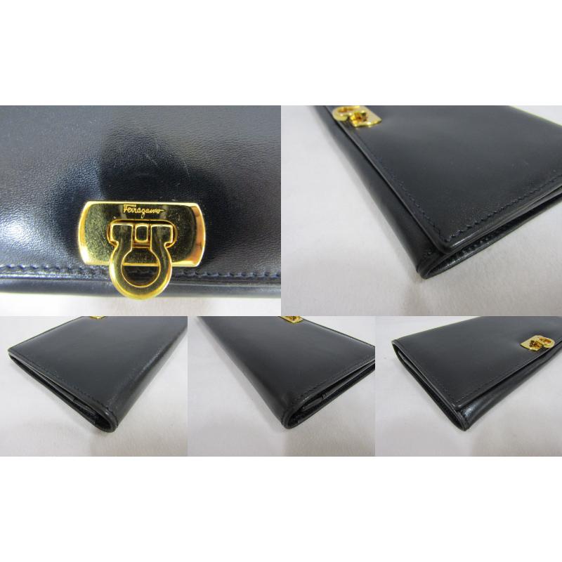 【極美品】 Salvatore Ferragamo 本革レザー長財布 FERRAGAMO（フェラガモ） Salvatore Ferragamo サルヴァトーレ