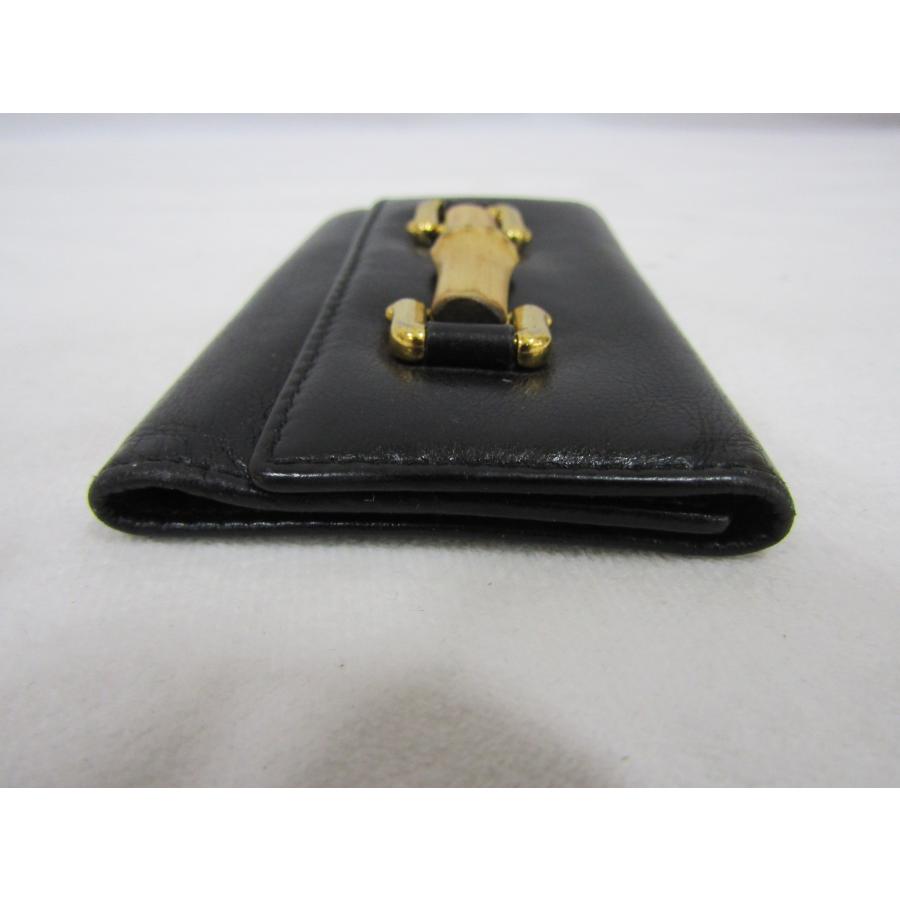 GUCCI（グッチ） バンブー レザー 5連キーケース キーホルダー DEPOS