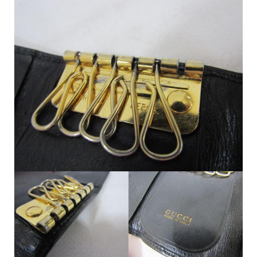 GUCCI（グッチ） バンブー レザー 5連キーケース キーホルダー DEPOS
