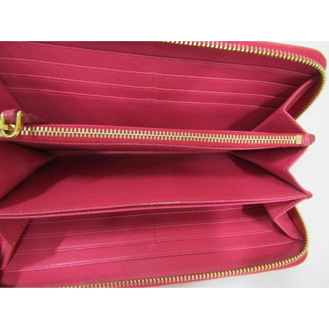PRADA（プラダ） サフィアーノレザー ラウンドファスナー ロング