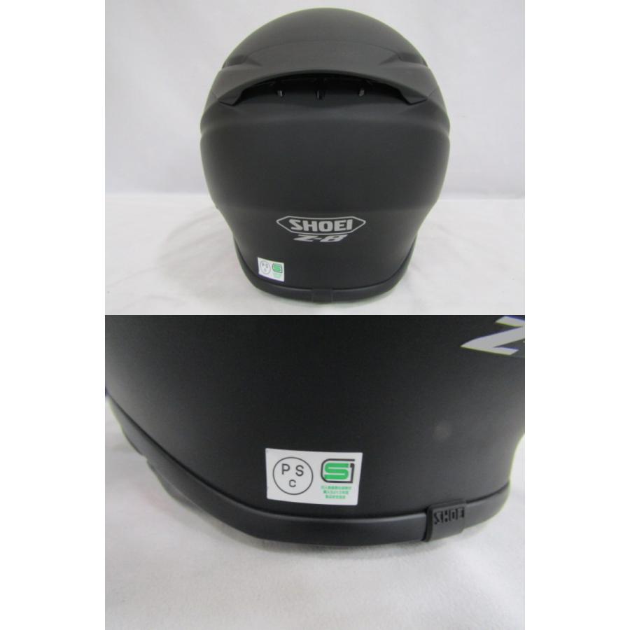 SHOEI ショウエイ Z-8 フルフェイスヘルメット マットブラック チーク