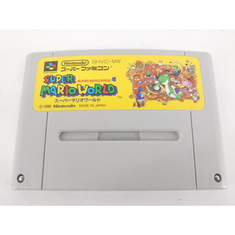 スーパーファミコン SFC ゲームソフト スーパーマリオワールド 箱有り