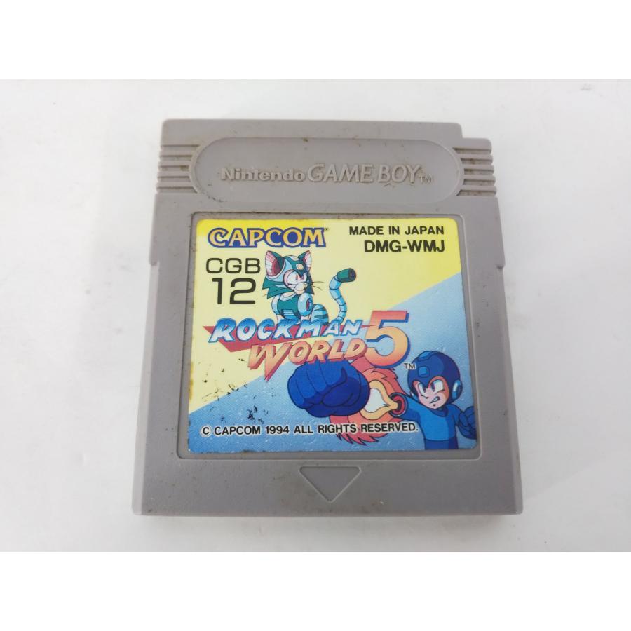 ゲームボーイ - ゲームボーイソフト（GBソフト）　ロックマン5点セット ゲームボーイソフト 5本セット (牧場物語GB,ロックマンワールド4