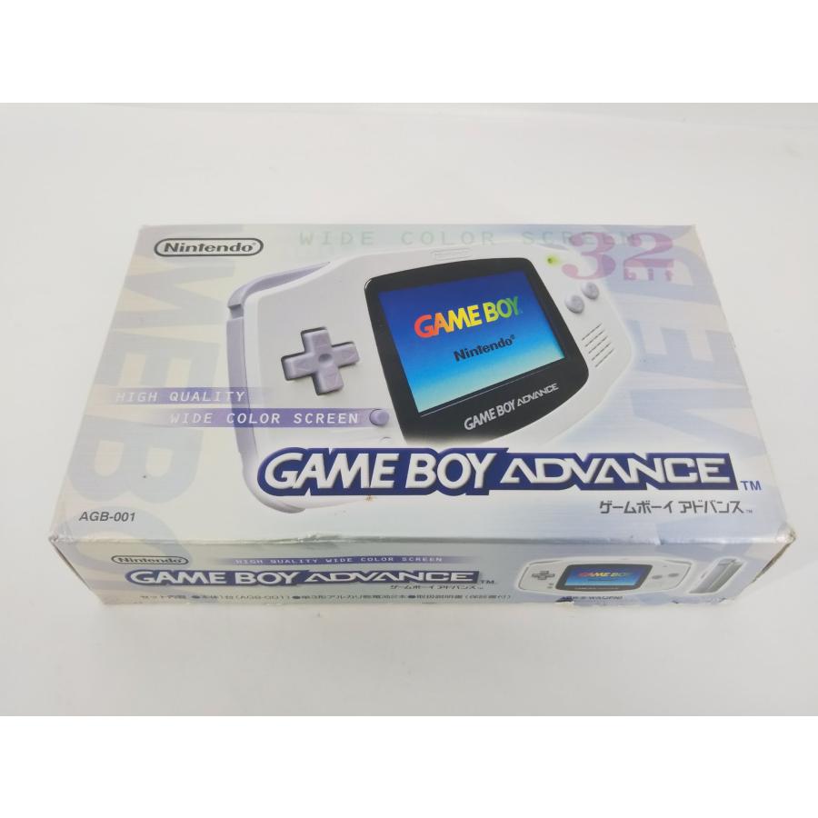 任天堂　GBA本体　ゲームボーイアドバンス本体　白　Nintendo　希少 Nintendo ゲームボーイアドバンス GBA ホワイト 箱あり 希少 動作確認