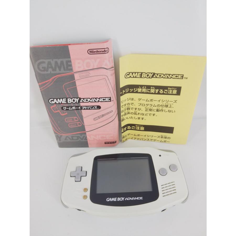 Nintendo ゲームボーイアドバンス GBA ホワイト 箱あり 希少 動作確認