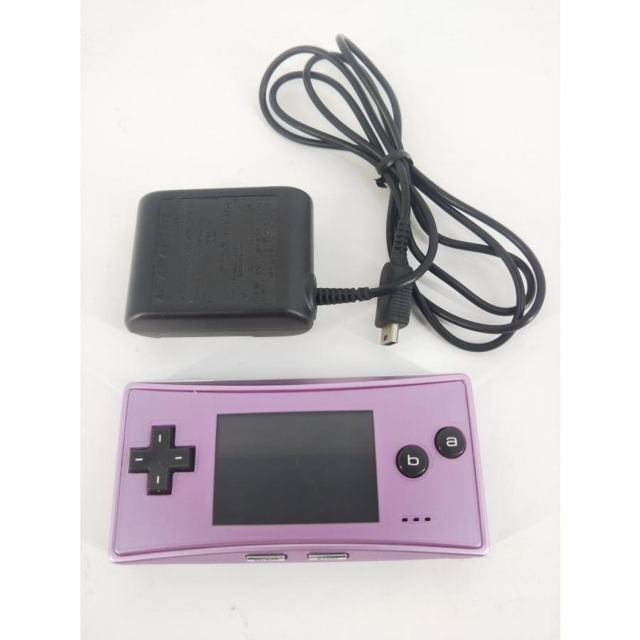Nintenndo GAMEBOY micro ゲームボーイミクロ パープル 本体+充電器 箱