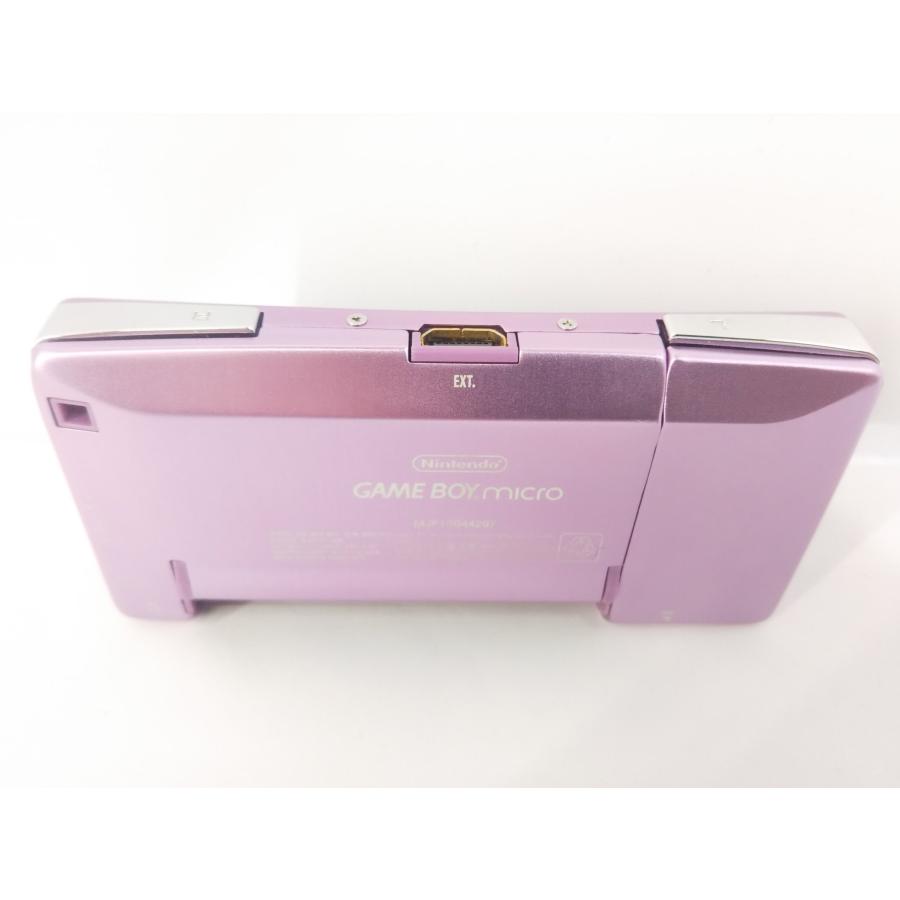 ゲームボーイ ミクロ パープル 箱説明書付き ゲームボーイミクロ
