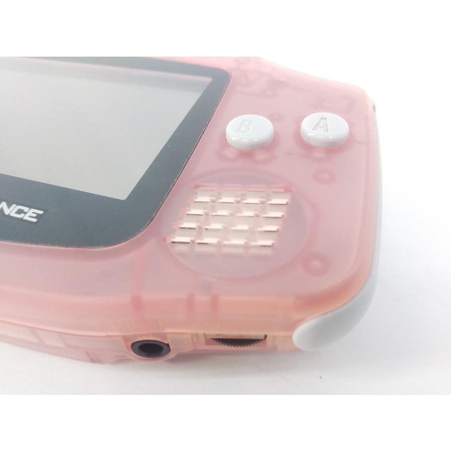 ゲームボーイアドバンス(ミルキーピンク )カバー付き 美品 ニンテンドー ゲームボーイアドバンス GBA ミルキーピンク 液晶ヤケ