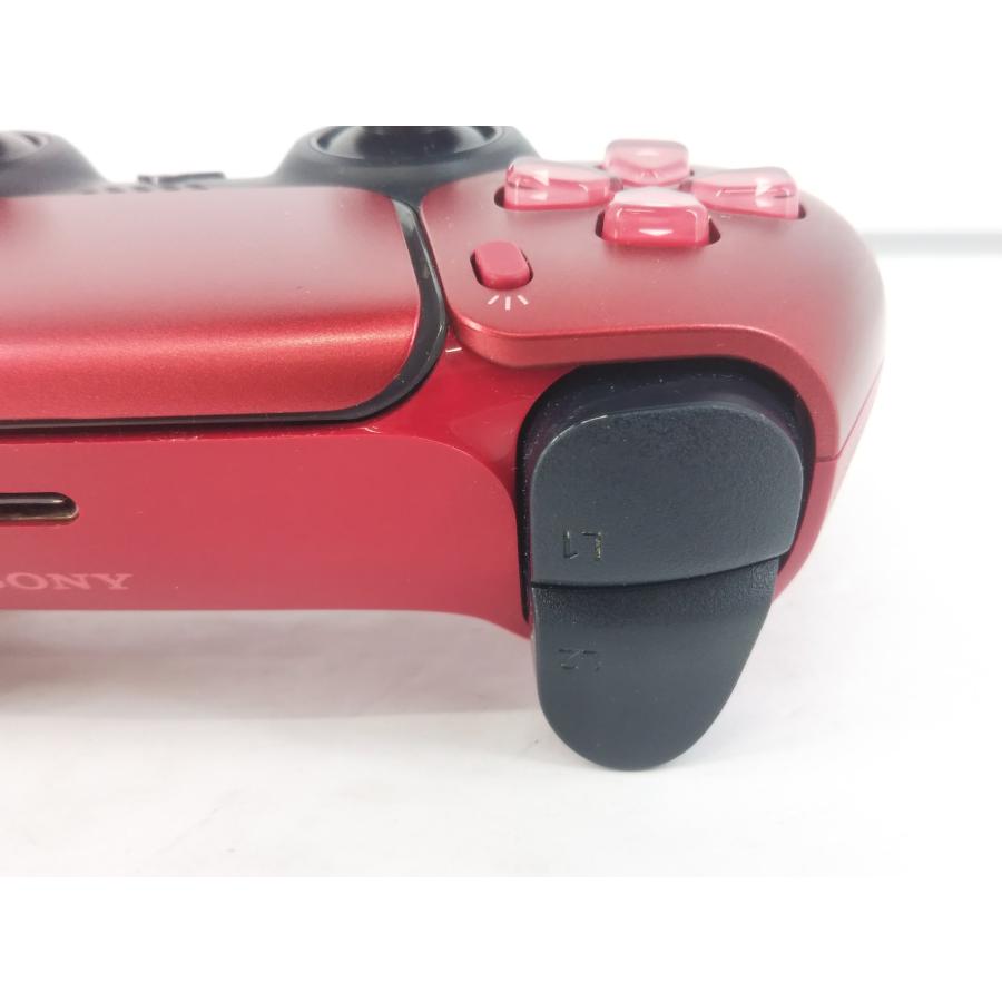PS5用 DualSense ワイヤレスコントローラー ヴォルカニックレッド 動作