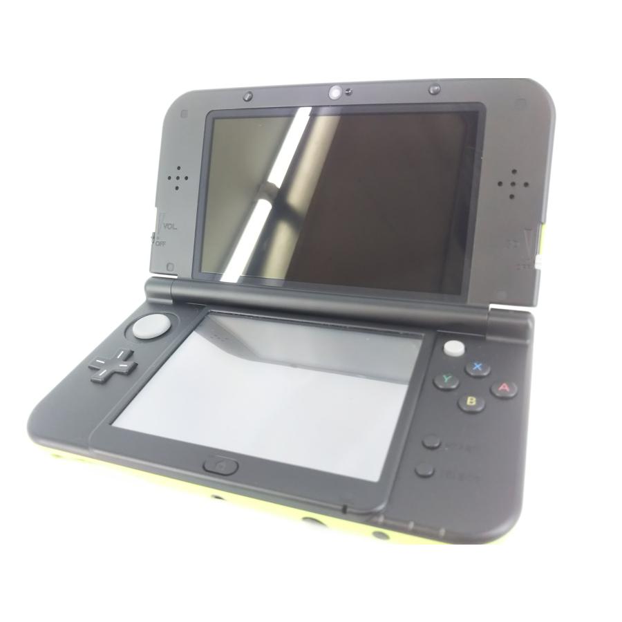 Nintendo Newニンテンドー3DS LL 本体 ライム×ブラック 充電器付属  