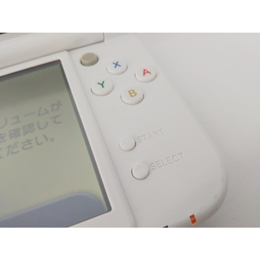 Newニンテンドー3DS LL new3DSLL 本体 パールホワイト+充電器 ARカード
