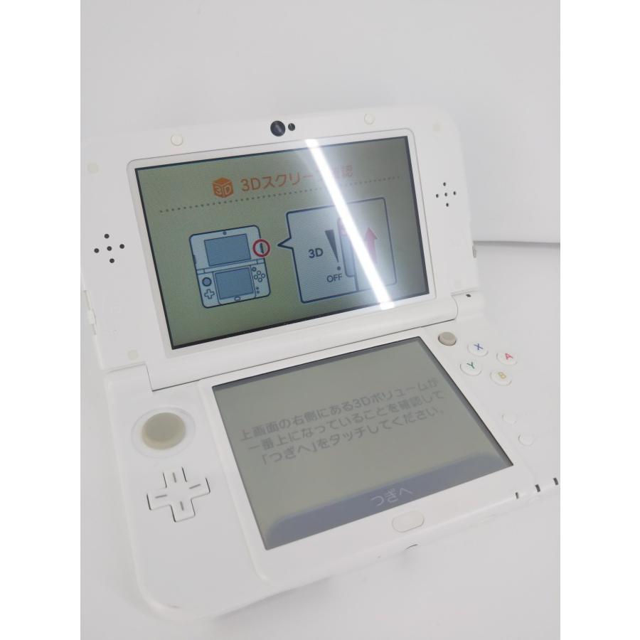 Newニンテンドー3DSLL本体　パールホワイト　充電器、箱、ARカード付 Newニンテンドー3DS LL new3DSLL 本体 パールホワイト+充電器 ARカード