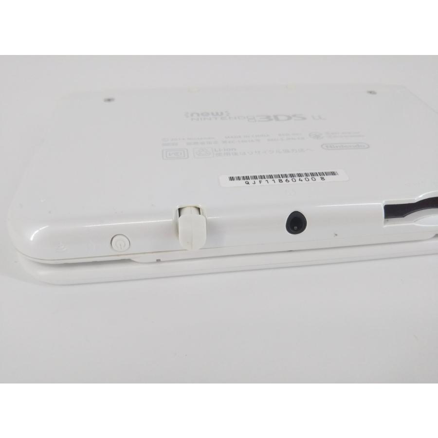 Newニンテンドー3DS LL new3DSLL 本体 パールホワイト+充電器 ARカード