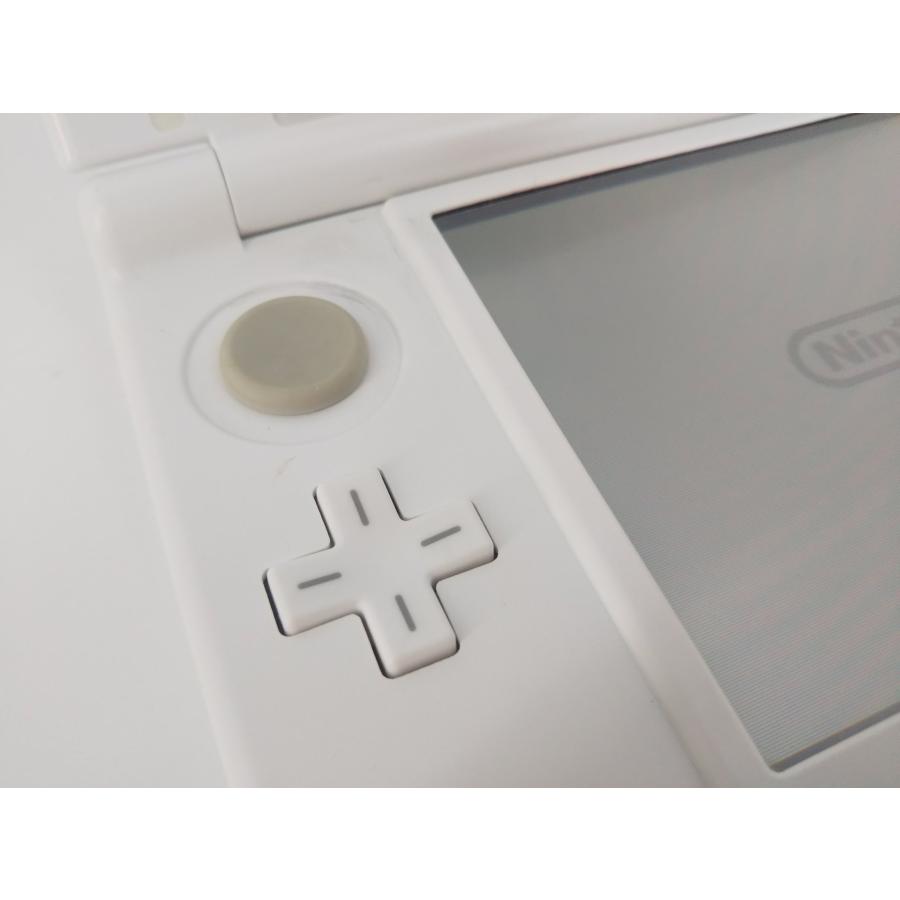 Newニンテンドー3DS LL new3DSLL 本体 パールホワイト+充電器 ARカード