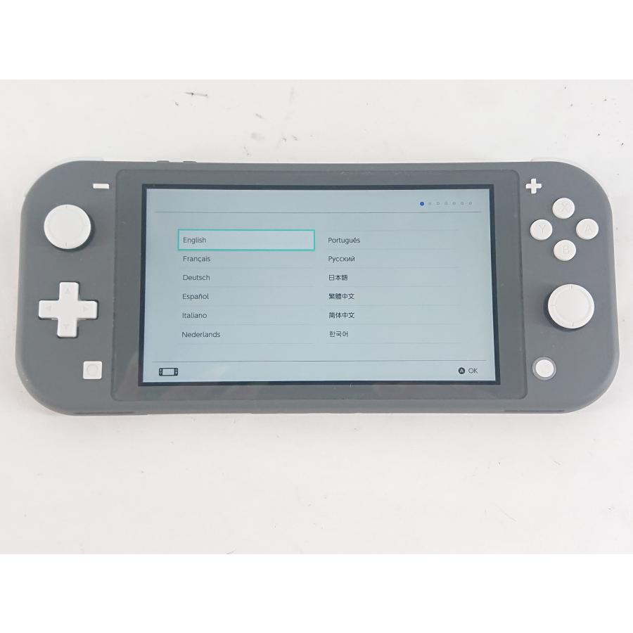 Nintendo Switch Lite グレー スイッチライト 任天堂 動作確認・初期化