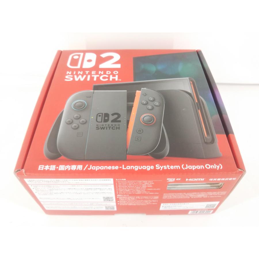 NintendoSwitch2 二ンテンドースイッチ 2 本体 (日本語・国内専用
