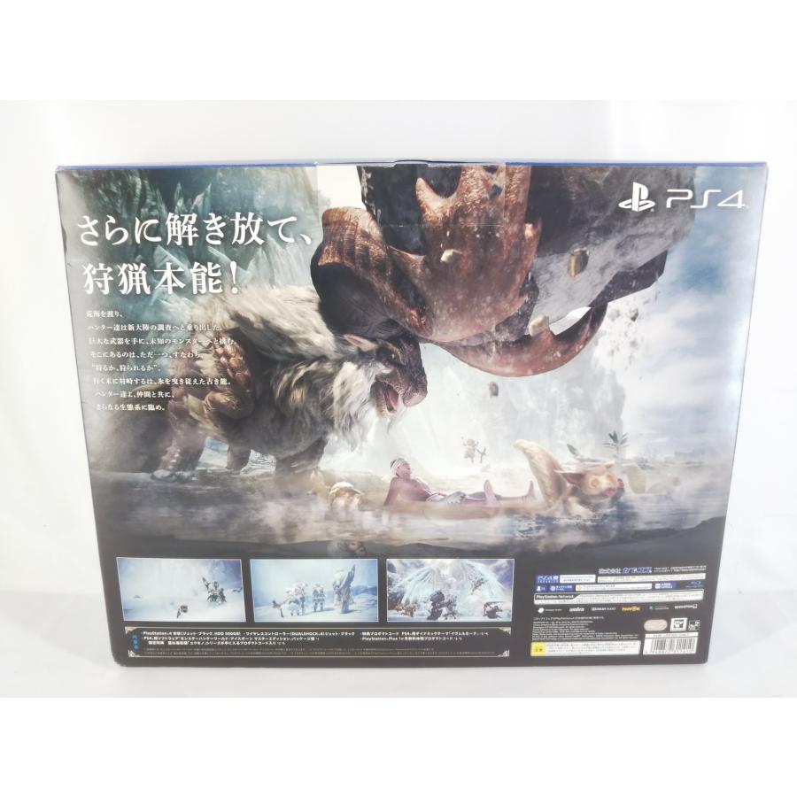 PlayStation4 PS4 本体 CUHJ-10030 Jet Black モンスターハンター 