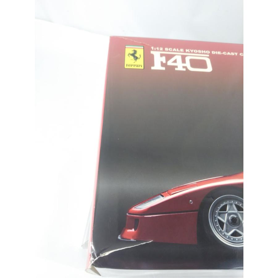 京商 1/12 Ferrari F40(レッド) ロゴ入り限定モデル Display Base&Case