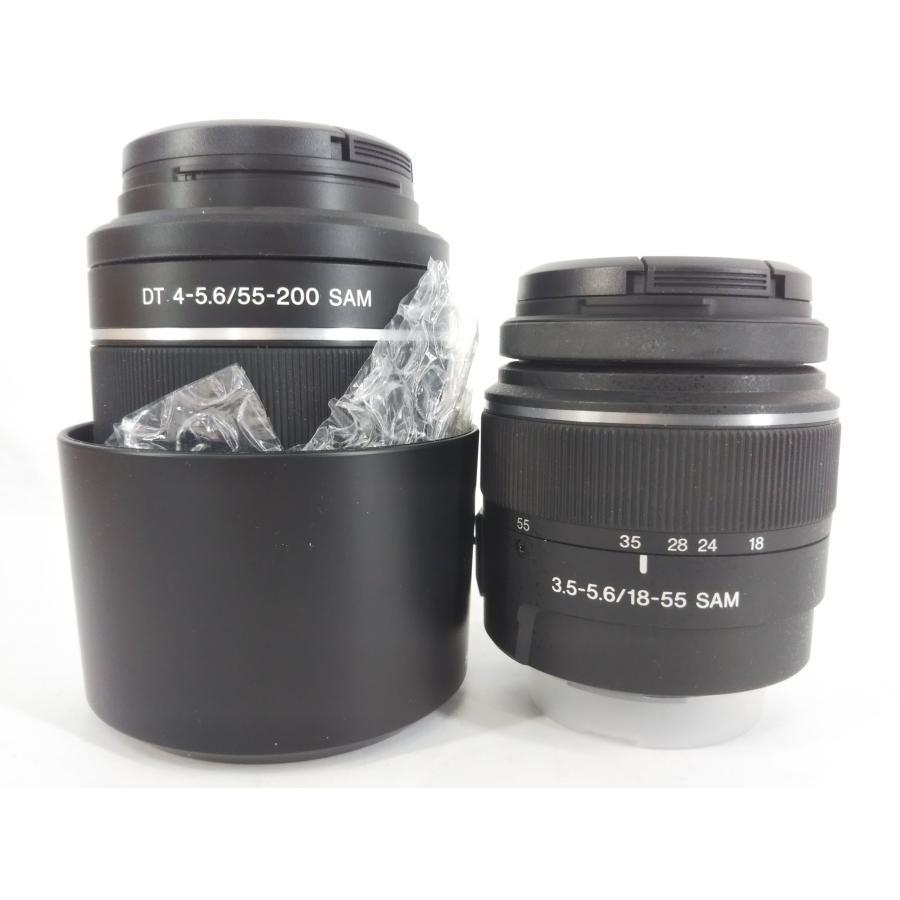 SONY ソニー α57 SLT-A57Y デジタル一眼カメラ ダブルズームレンズ 