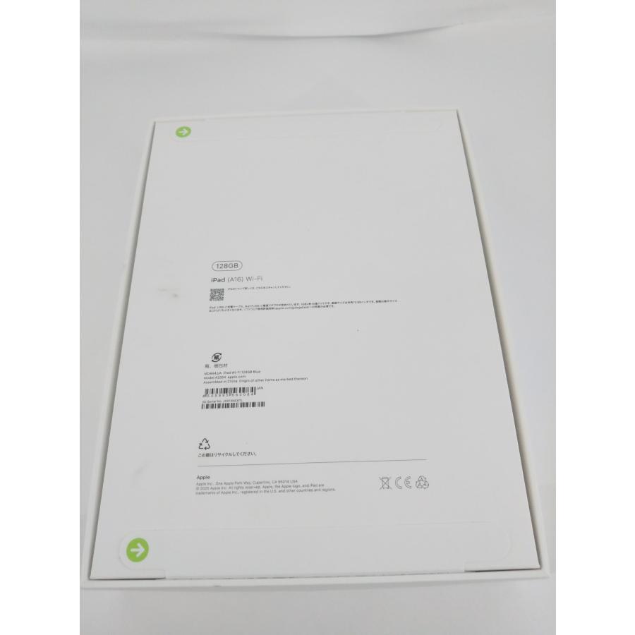 iPad Apple A16 MD4A4J/A 11インチ Wi-Fiモデル 128GB Blue 第11世代