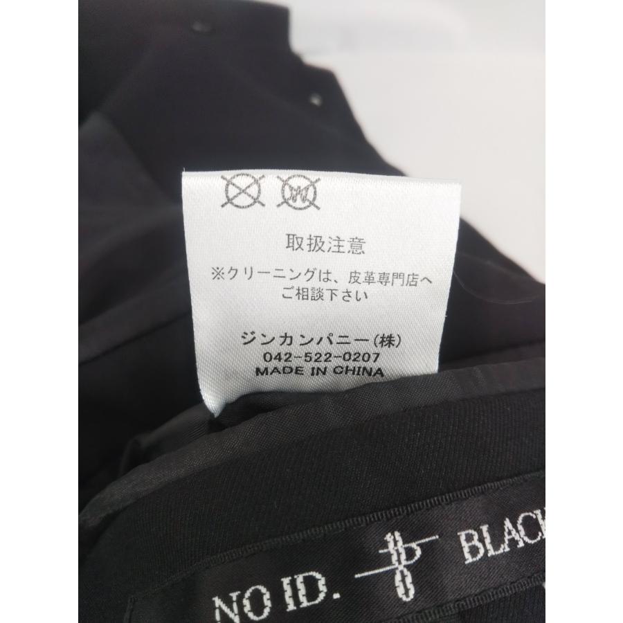 NO ID.（ノーアイディー） NO ID BLACK レザー 切替 ナポレオン