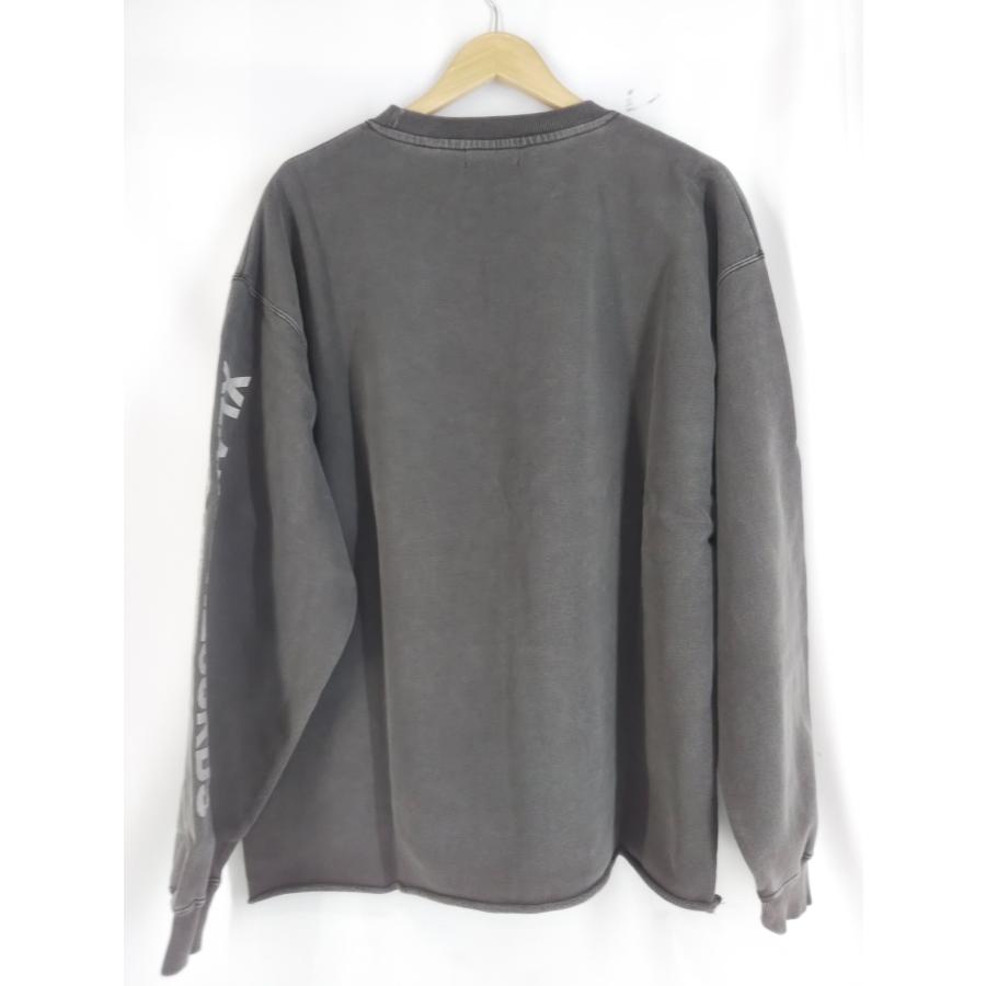 XLARGE エクストララージ PIGMENT DYED RAW EDGE CREWNECK